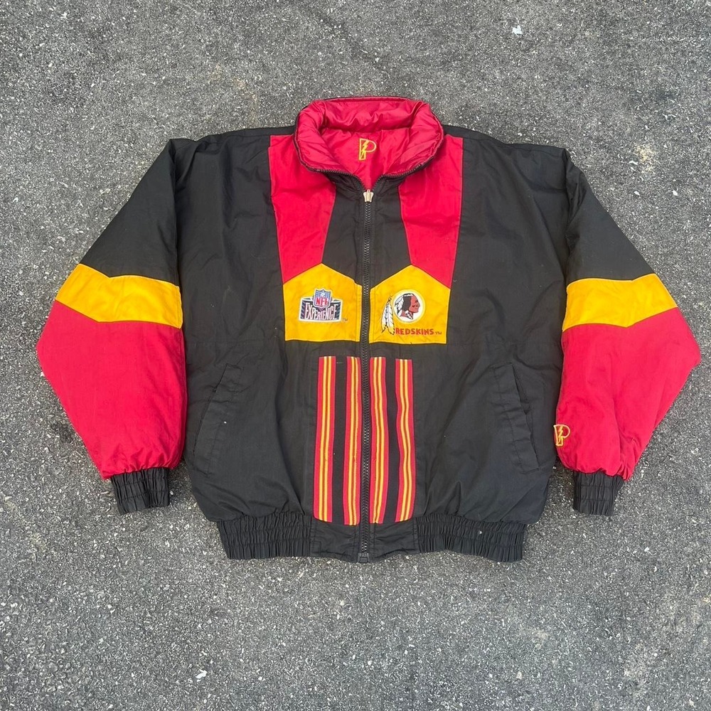 1990s Washington Red Skins Reversible NFL Proline jacket size L